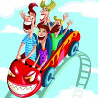 Roller coaster leap