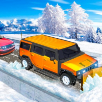 Snow Plow Jeep Simulator