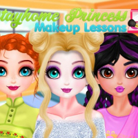 Stayhome Princess Makeup Lessons